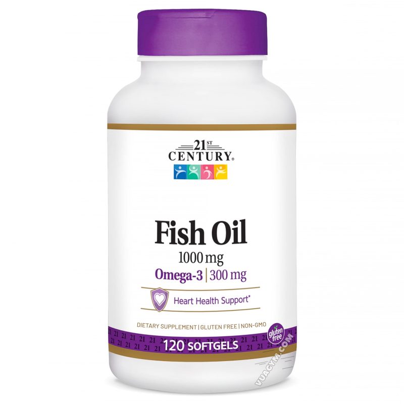 Ảnh sản phẩm 21st Century - Fish Oil 1000mg (120 viên)