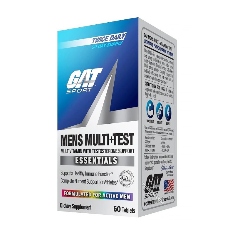 Ảnh sản phẩm GAT Sport - Men's Multi + Test (60 viên)