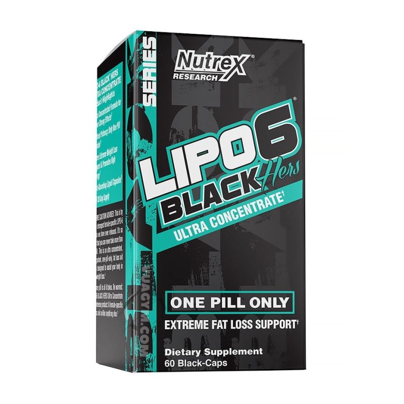 Ảnh sản phẩm Nutrex - Lipo-6 Black Hers UC (60 viên)