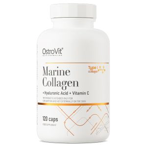 OstroVit - Marine Collagen + Hyaluronic Acid + Vitamin C (120 viên)