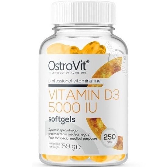Ảnh sản phẩm OstroVit - Vitamin D3 5000IU (250 viên)